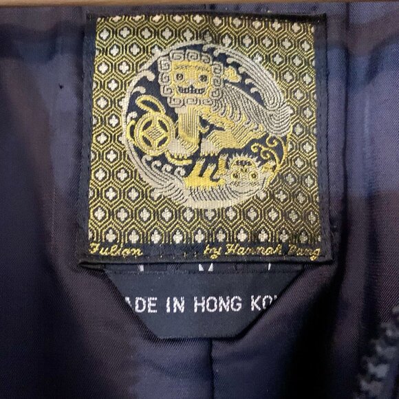 Women's Black Leather Jacket - Picture 5 of 7